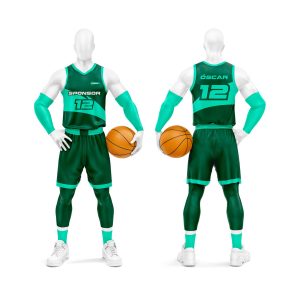 Baloncesto Camiseta Personalizada Verde