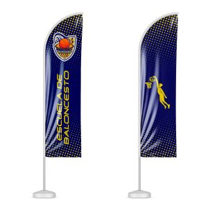 Bandera de 3mts de publicidad