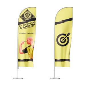 banderola personalizada DARDOS