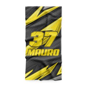 toalla personalizada amarillo-y-negro
