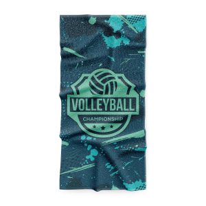 toalla personalizada verde