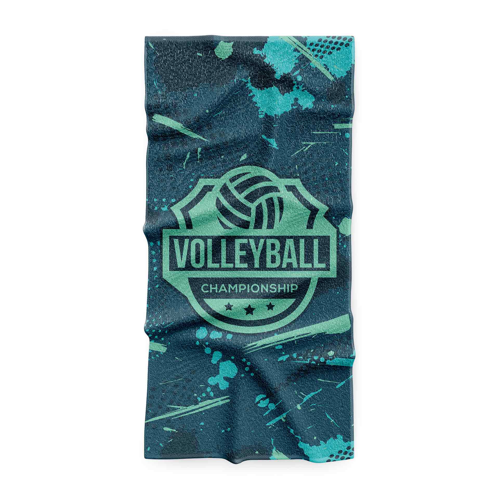 toalla personalizada verde