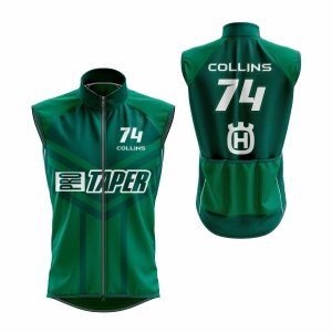 chaleco personalizado verde