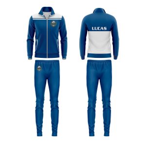 chandal personalizado azul-y-blanco