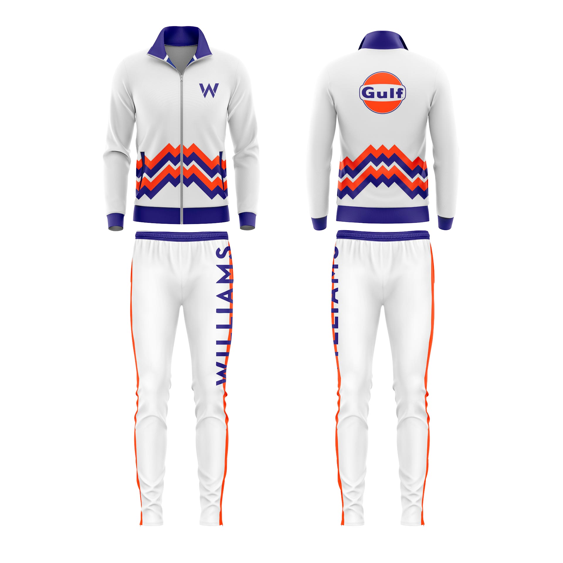 chandal personalizado blanco-azul-y-naranja