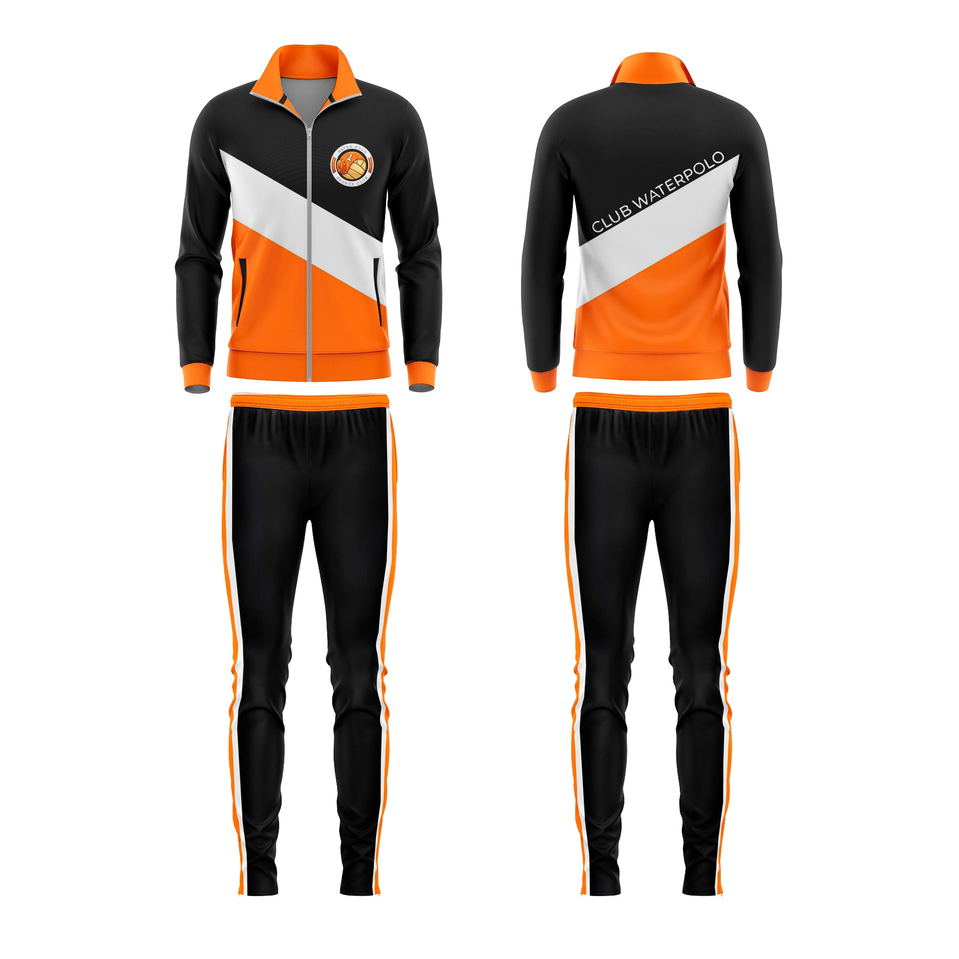 chandal personalizado negro-naranja-y-blanco
