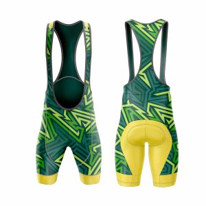 culotte ciclismo VERDE-Y-AMARILLO