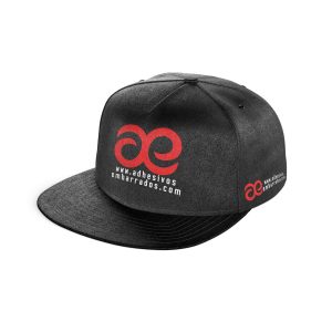 gorra personalizada negra