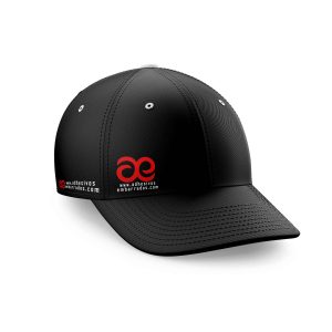 gorra personalizada negra-adhesivos-embarrados