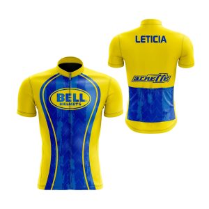 maillot ciclismo amarillo-y-azul