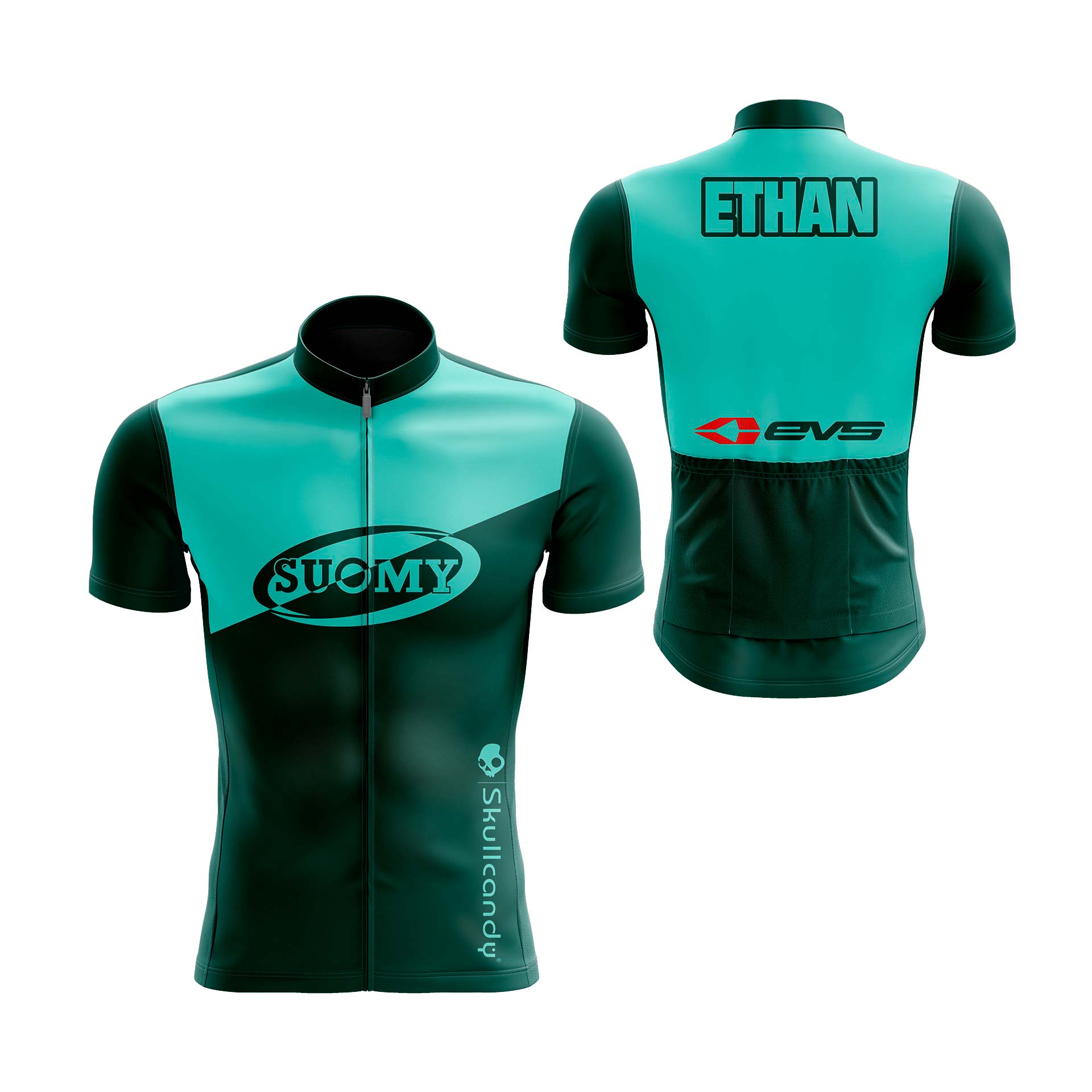 maillot ciclismo celeste