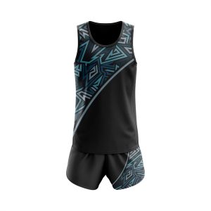 ropa de running negro