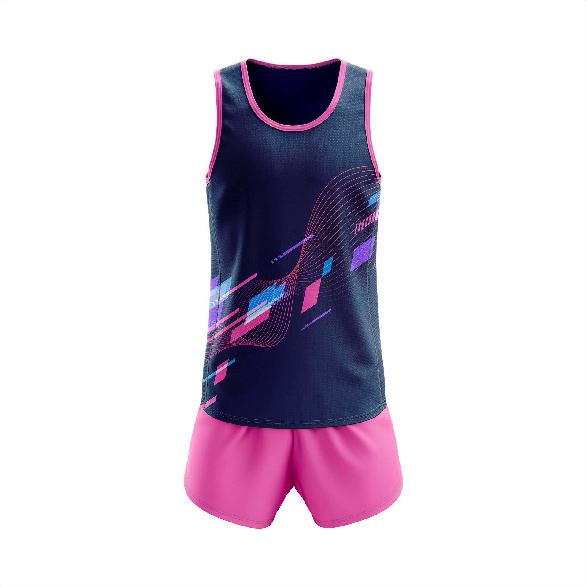 ropa de running rosa