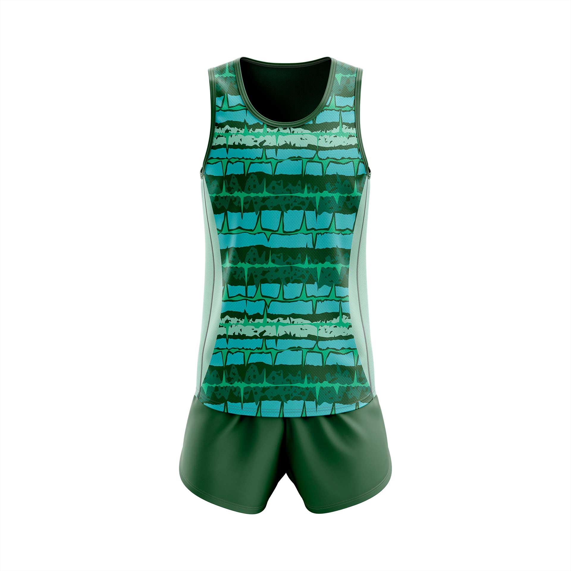 ropa de running verde