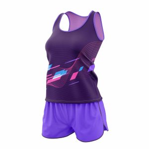 ropa running mujer morada