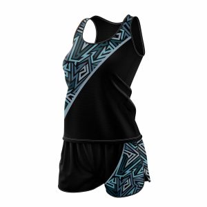 ropa running mujer negra