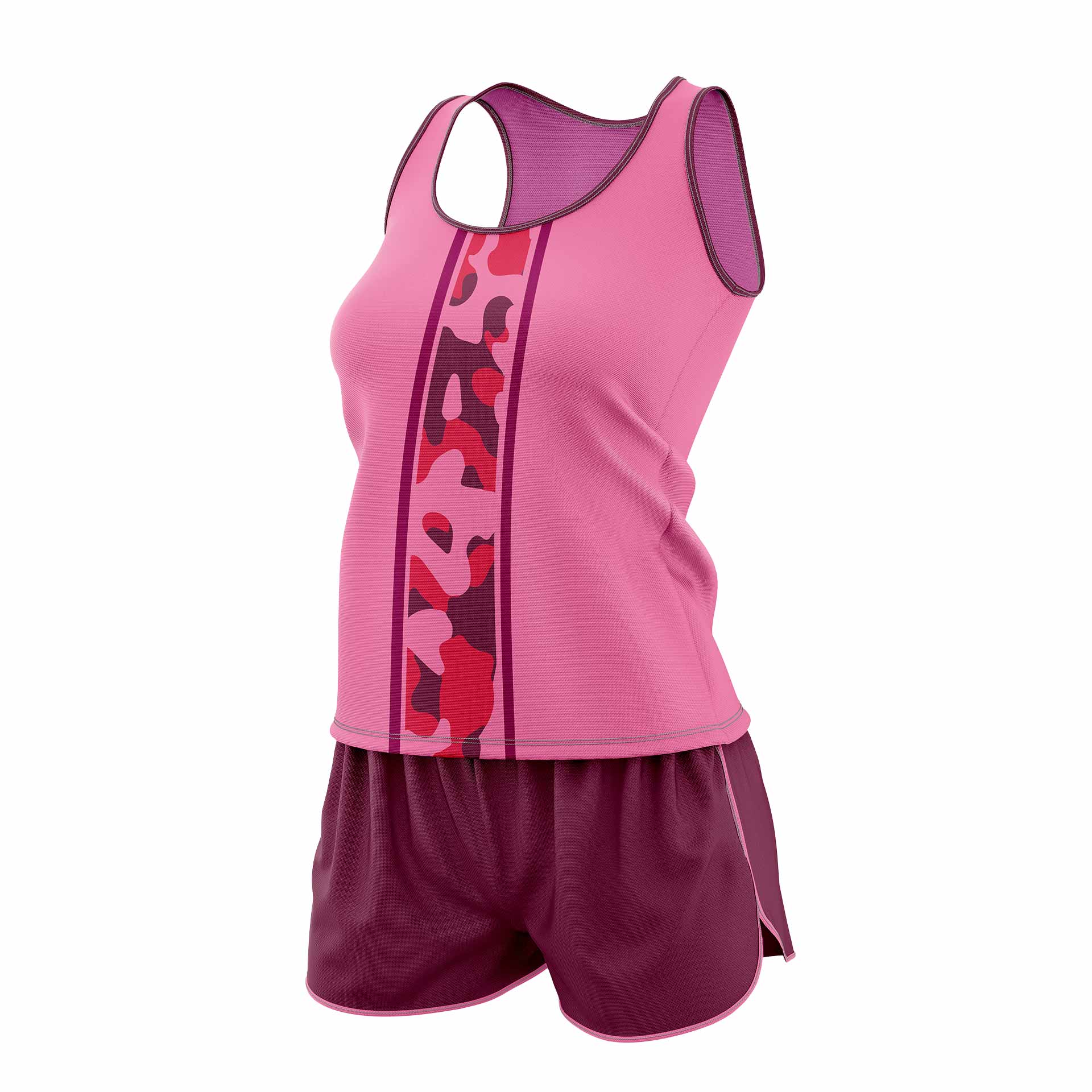 ropa running mujer rosa