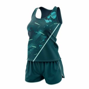 ropa running mujer verde